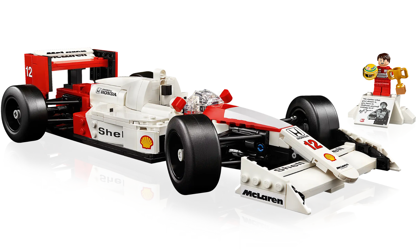 LEGO Icons McLaren MP4/4 en Ayrton Senna 10330 - RaceRevolution