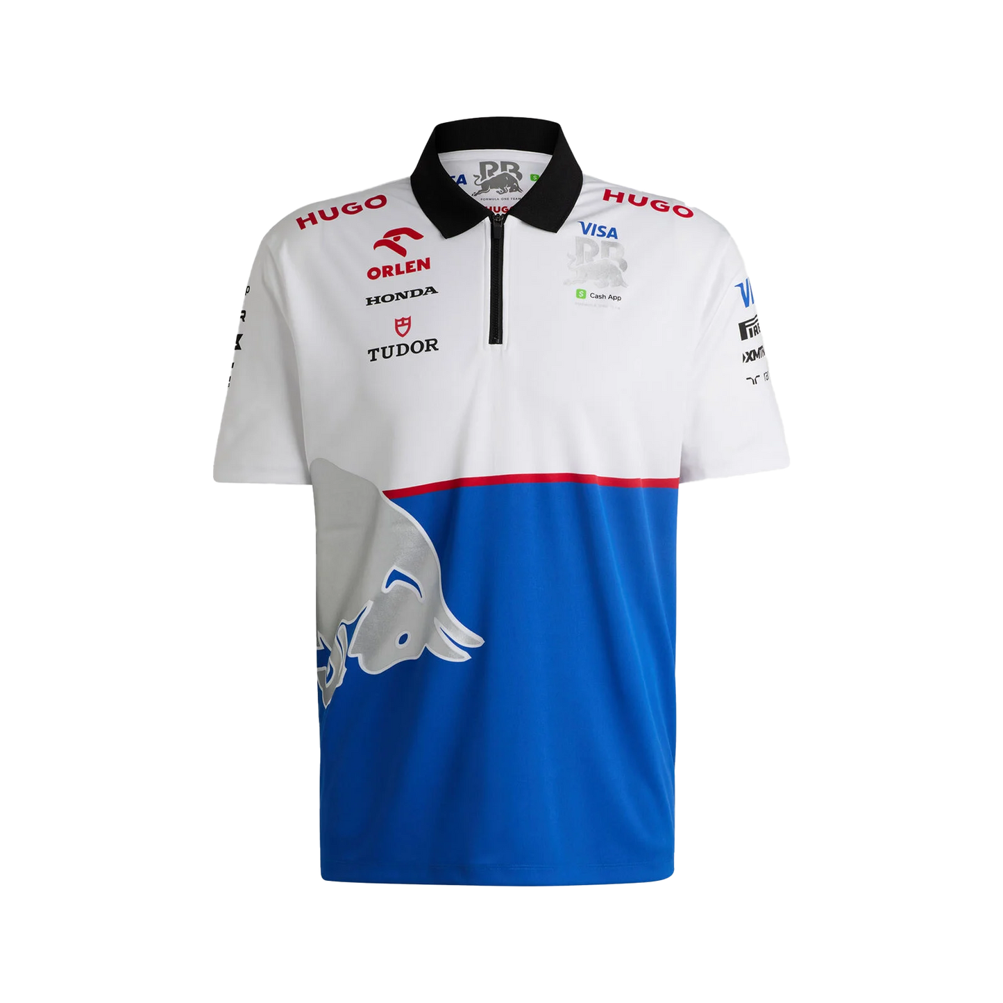 Heren - Visa Cash App RB 2024 Team Polo - RaceRevolution