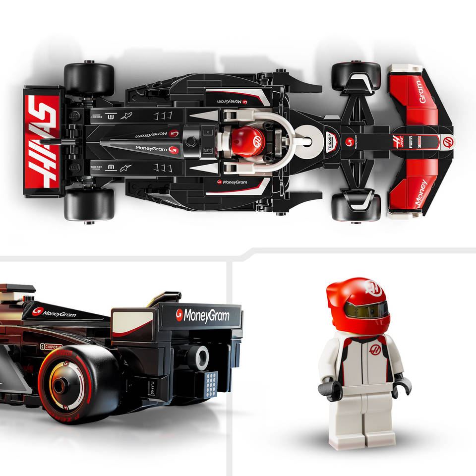 LEGO Speed Champions MoneyGram Haas F1 Team VF-24 racewagen 77250 - RaceRevolution