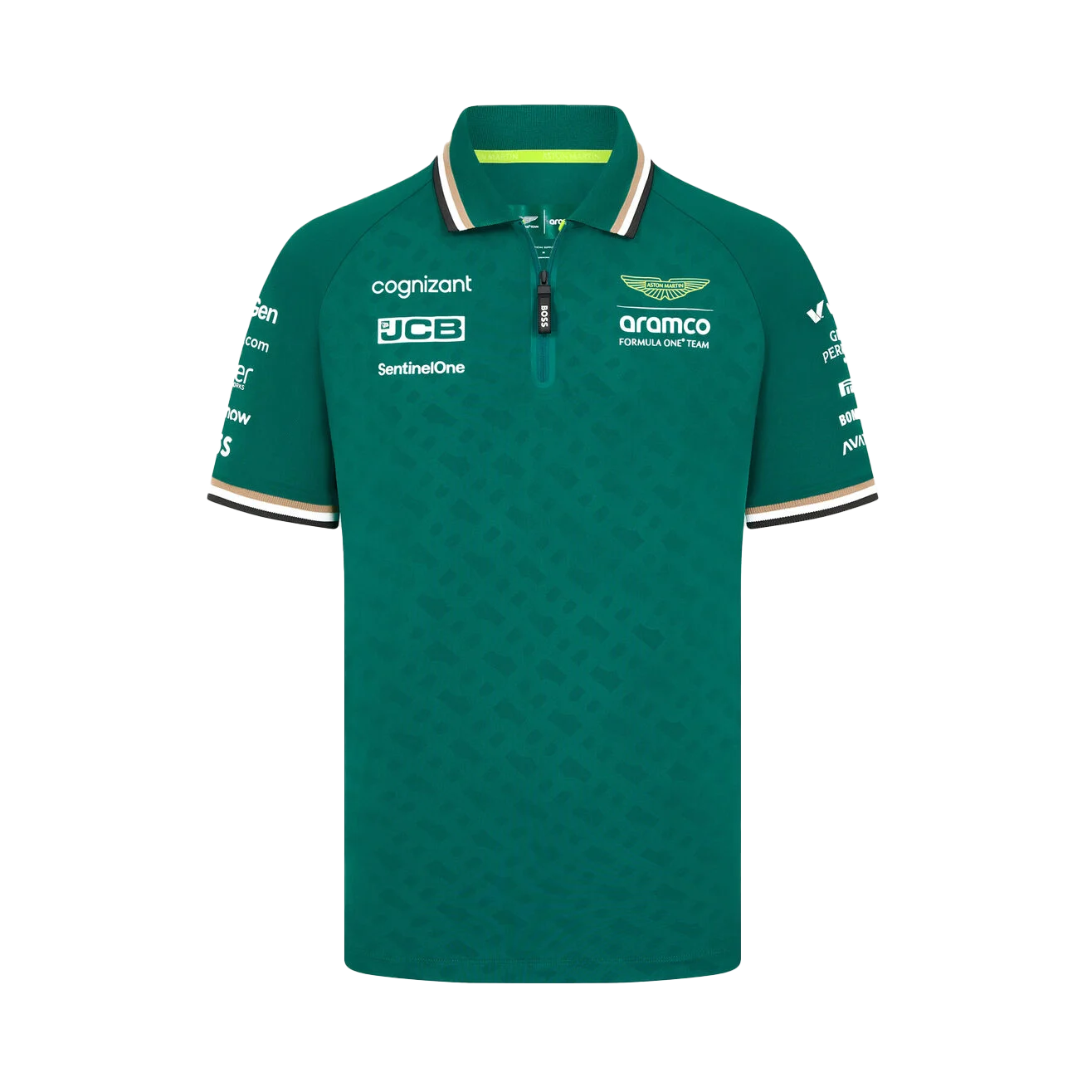 Heren - Aston Martin F1 2024 Team Polo - RaceRevolution