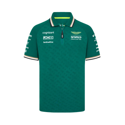 Heren - Aston Martin F1 2024 Team Polo - RaceRevolution