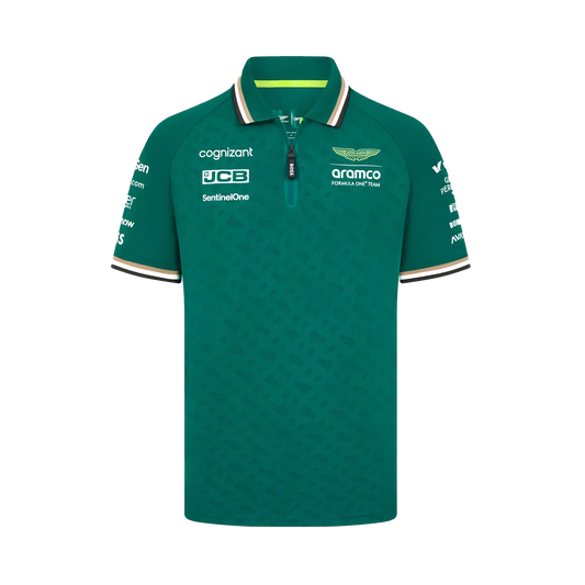 Heren - Aston Martin F1 2024 Team Polo - RaceRevolution