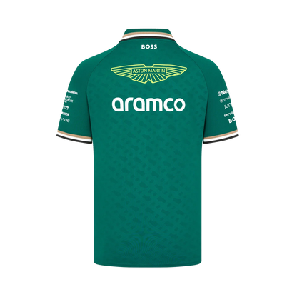 Heren - Aston Martin F1 2024 Team Polo - RaceRevolution