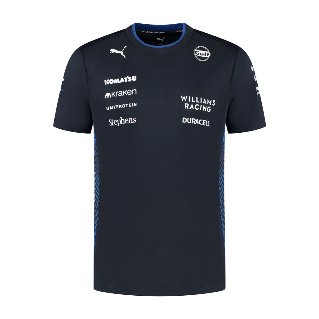 Williams Racing PUMA 2025 team-T-shirt - RaceRevolution