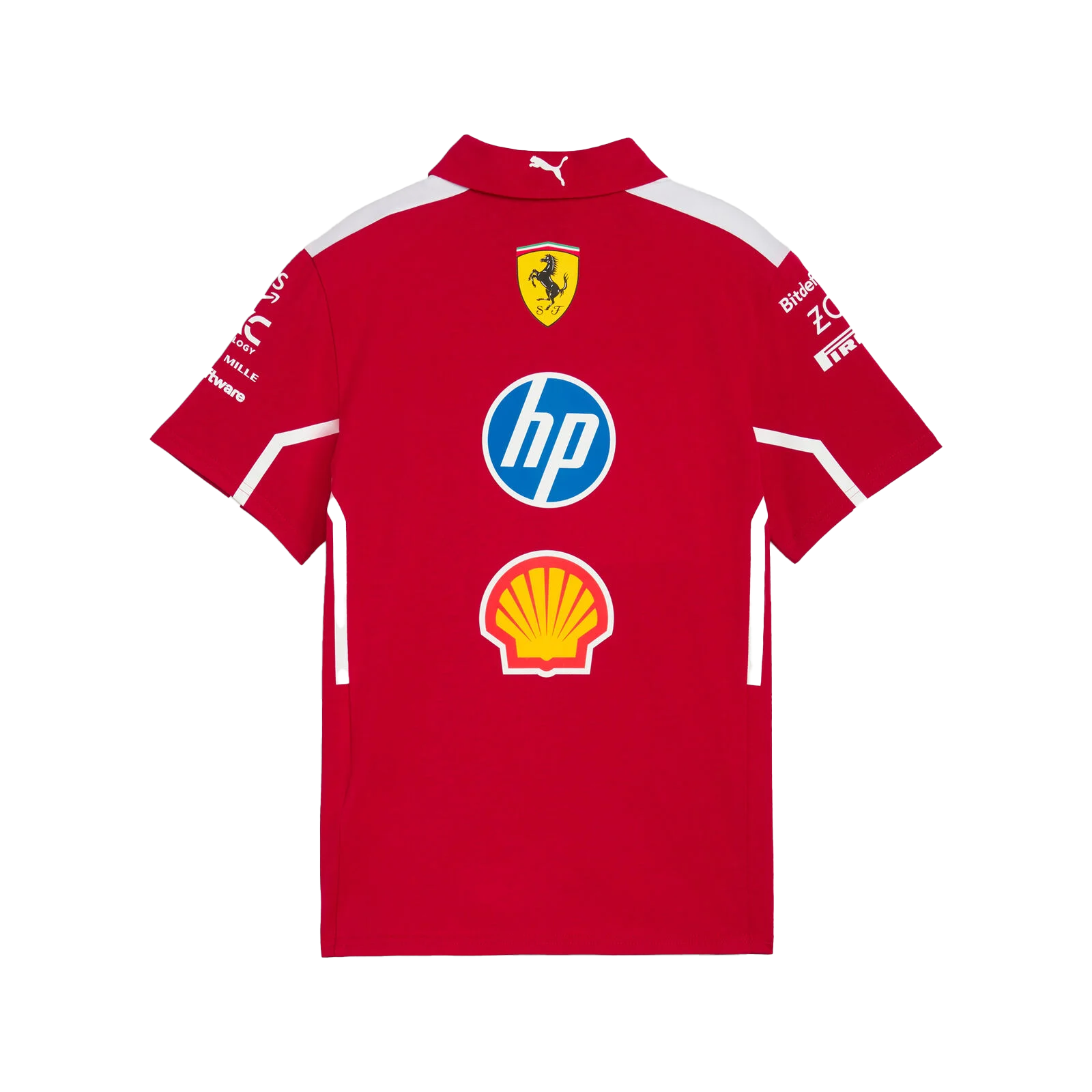 Scuderia Ferrari F1 PUMA 2025 team polo - RaceRevolution
