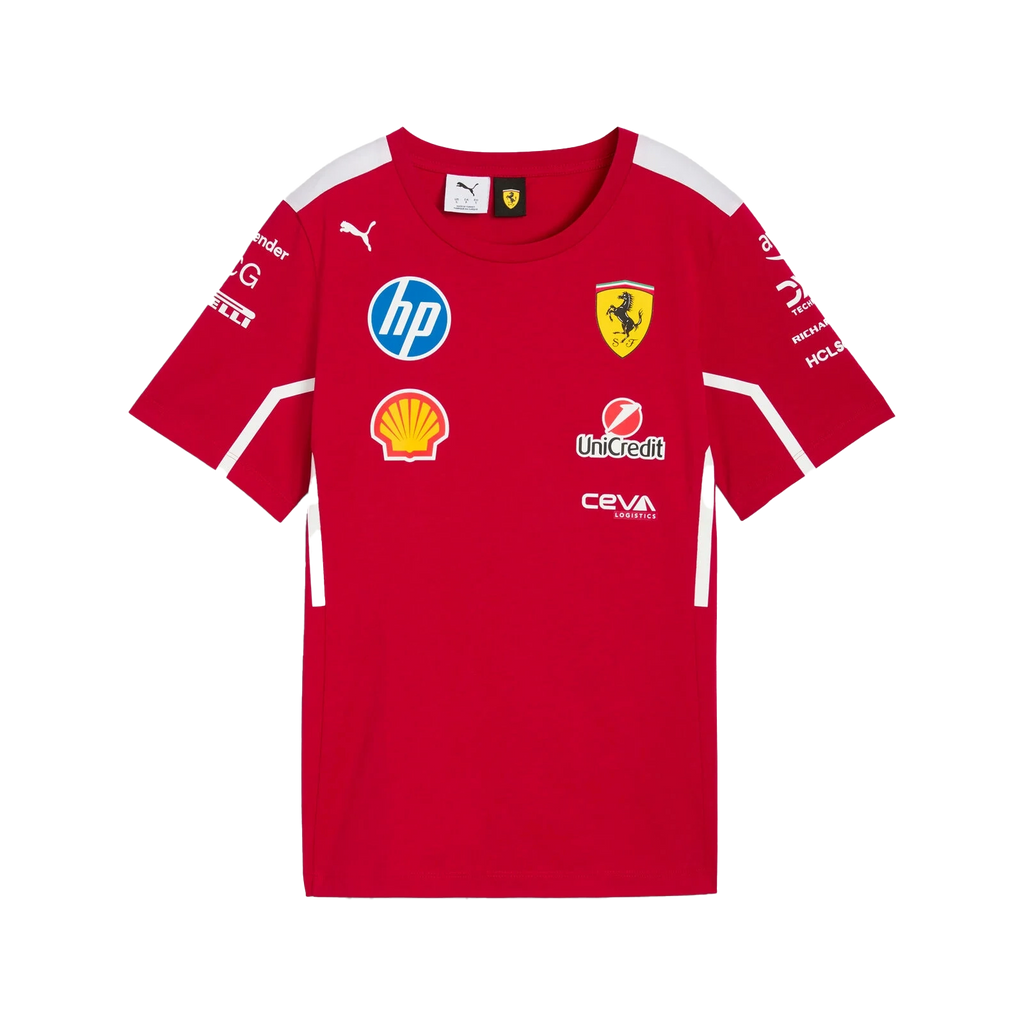 Scuderia Ferrari F1 PUMA 2025 team T-shirt - RaceRevolution