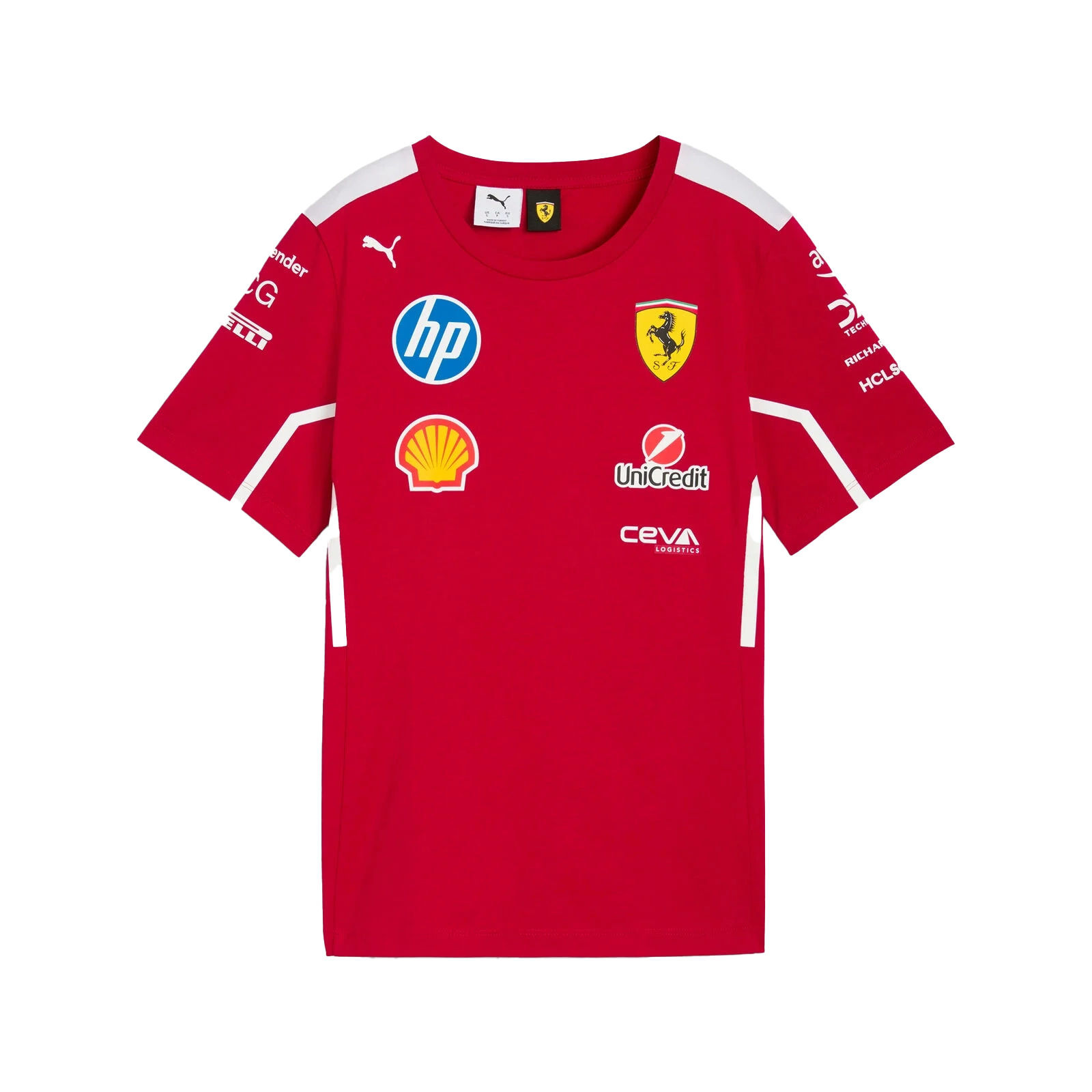 Scuderia Ferrari F1 PUMA 2025 team T-shirt - RaceRevolution