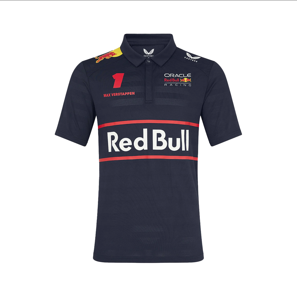 Red Bull Racing 2025 Max Verstappen driver polo - RaceRevolution