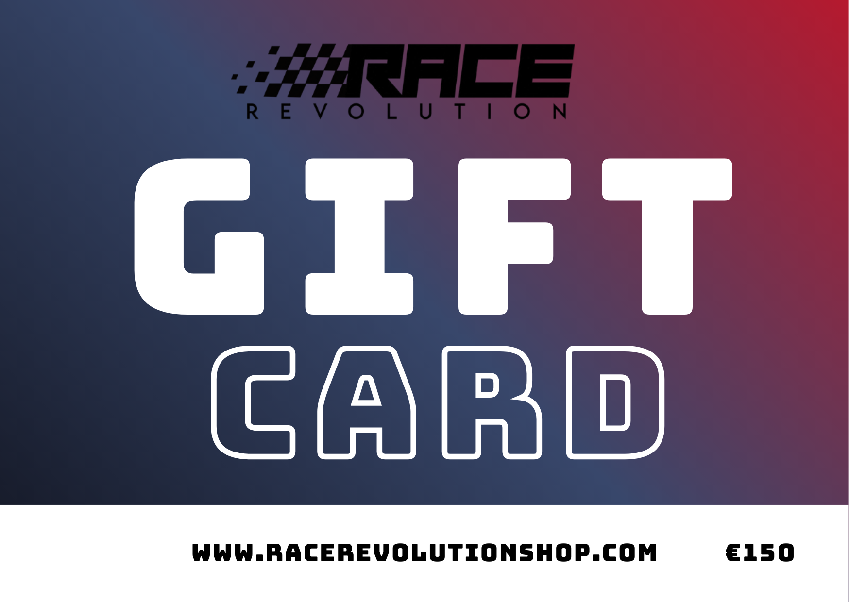 RaceRevolution Gift Card