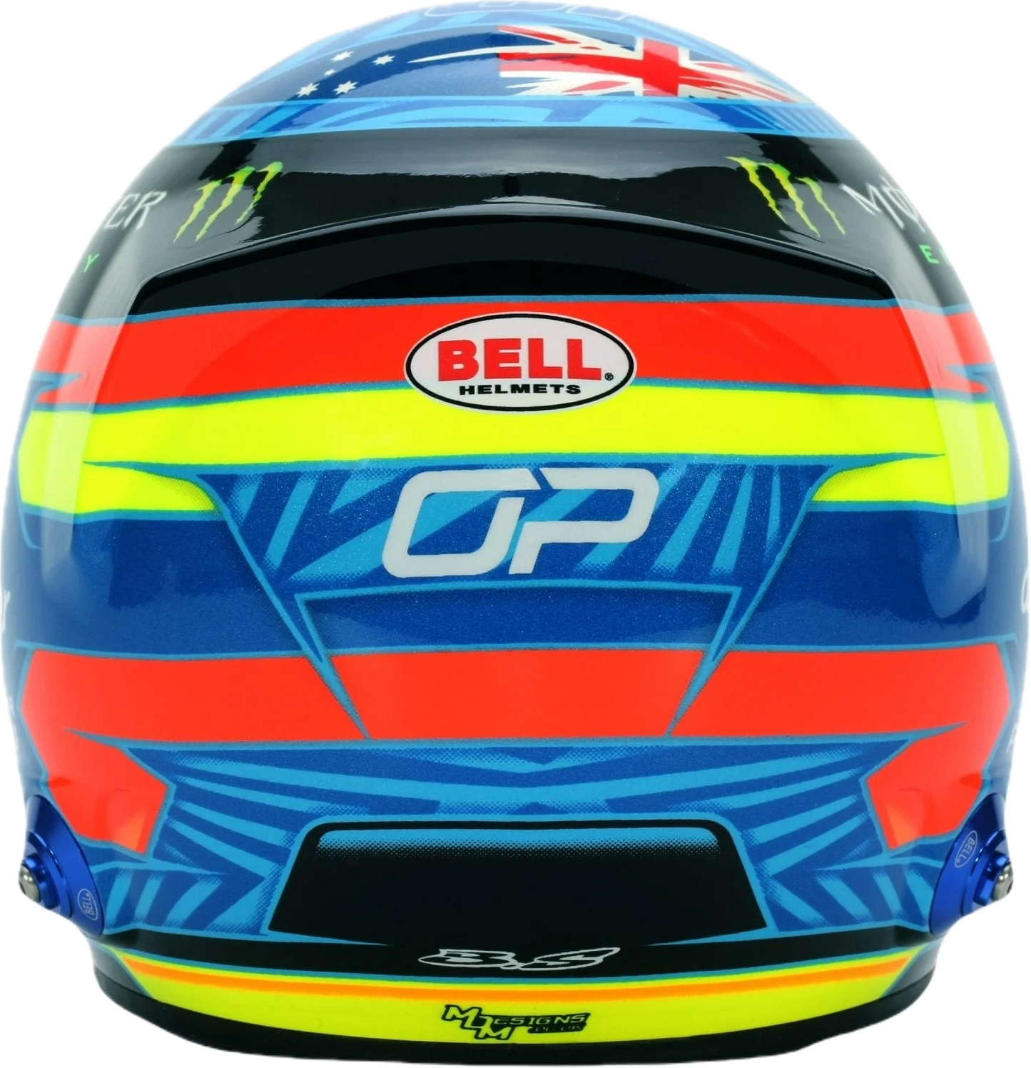 Oscar Piastri 2024 Minihelm - Bell 1:2