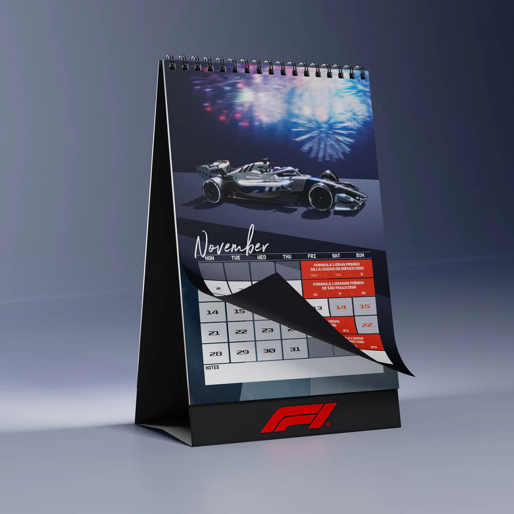 Formula 1® | Officiële Tafelkalender | 2026 - RaceRevolution