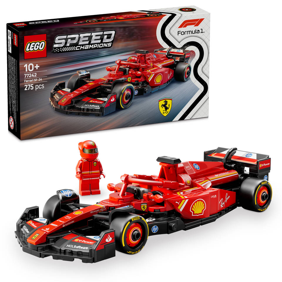 LEGO Speed Champions Ferrari SF-24 F1 racewagen 77242 - RaceRevolution