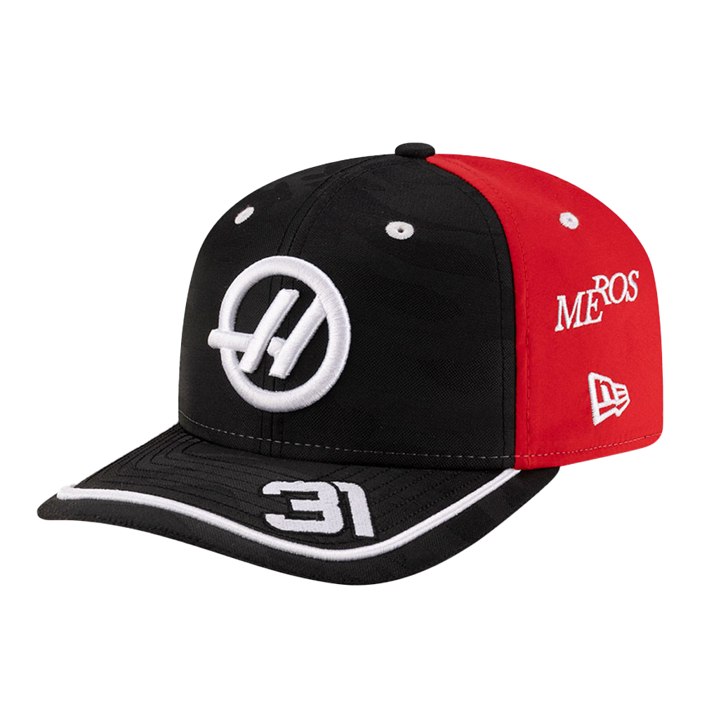 Haas New Era 9SEVENTY® 2025 Esteban Ocon Driver Cap - RaceRevolution