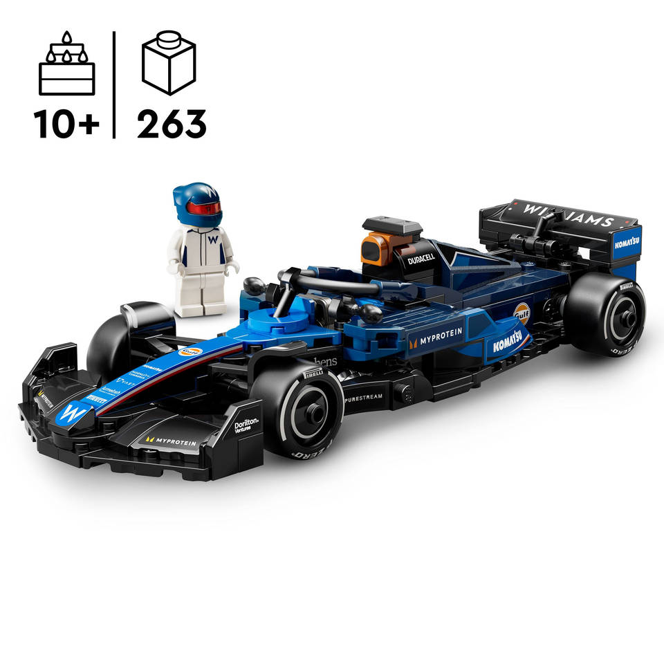 LEGO Speed Champions Williams Racing FW46 F1 racewagen 77249 - RaceRevolution