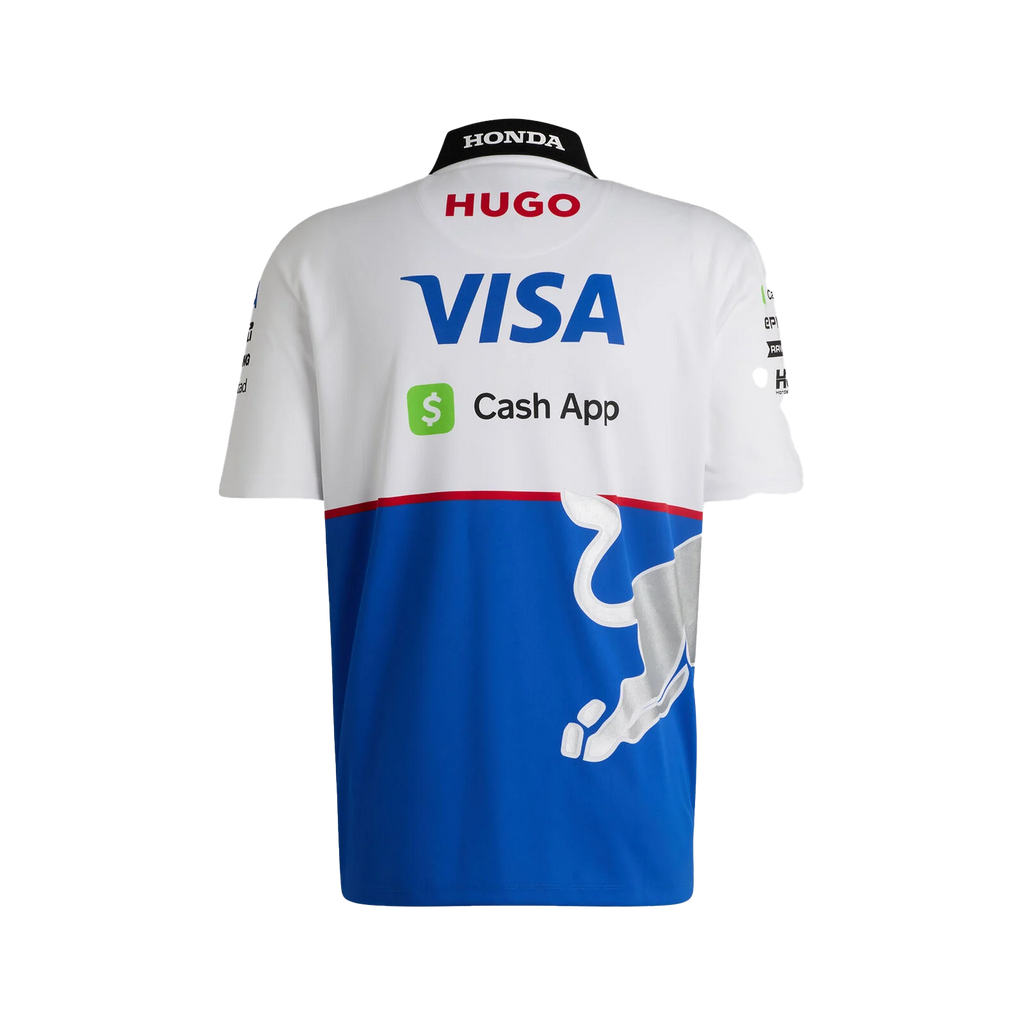 Heren - Visa Cash App RB 2024 Team Polo - RaceRevolution