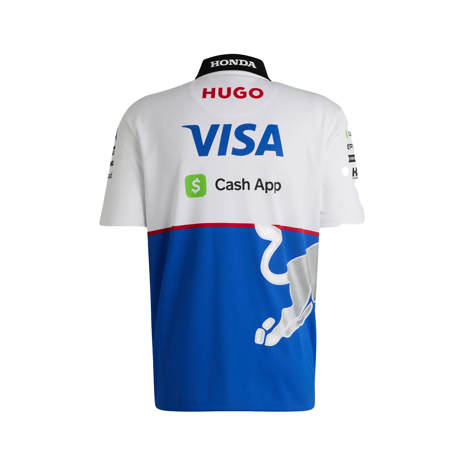 Heren - Visa Cash App RB 2024 Team Polo - RaceRevolution