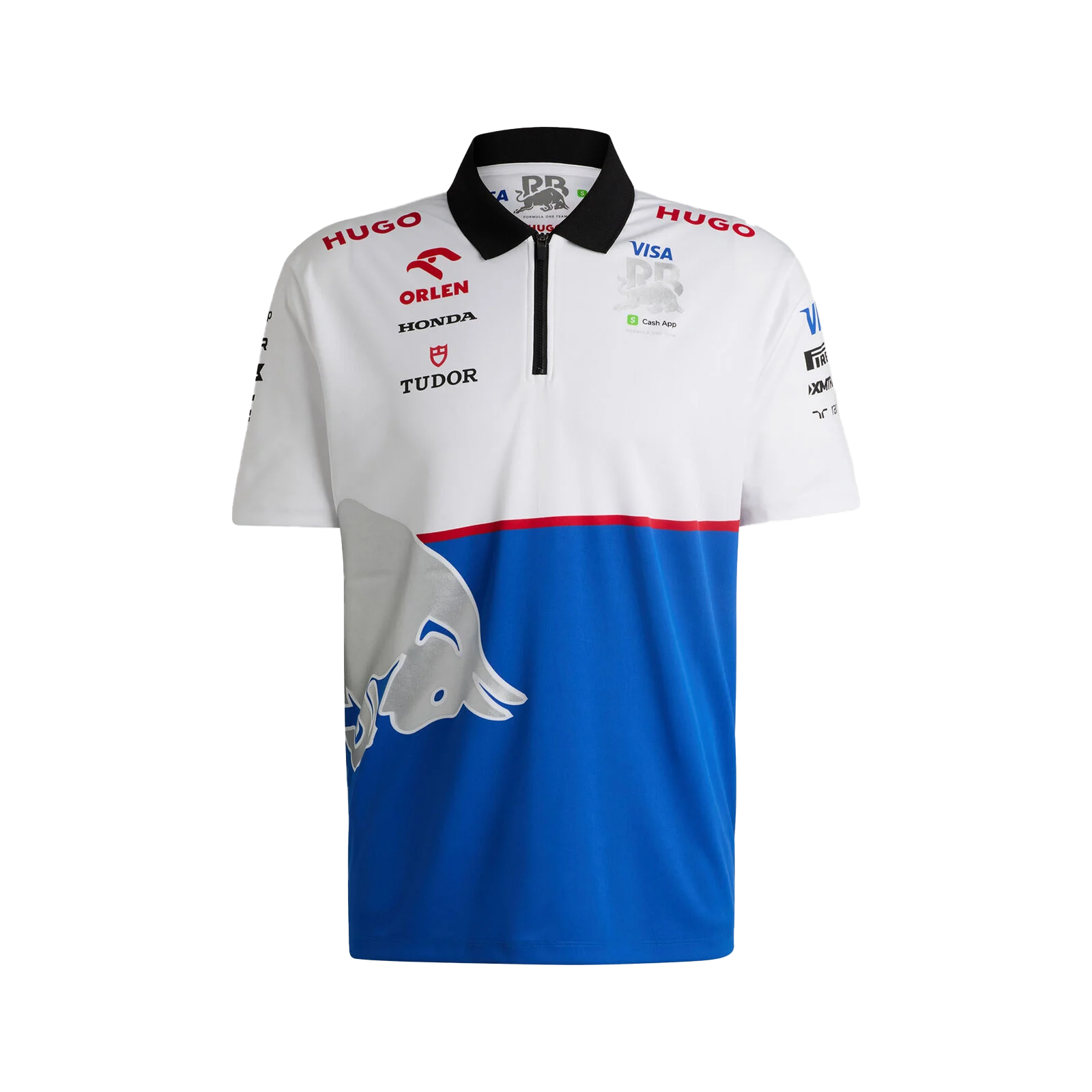 Heren - Visa Cash App RB 2024 Team Polo - RaceRevolution