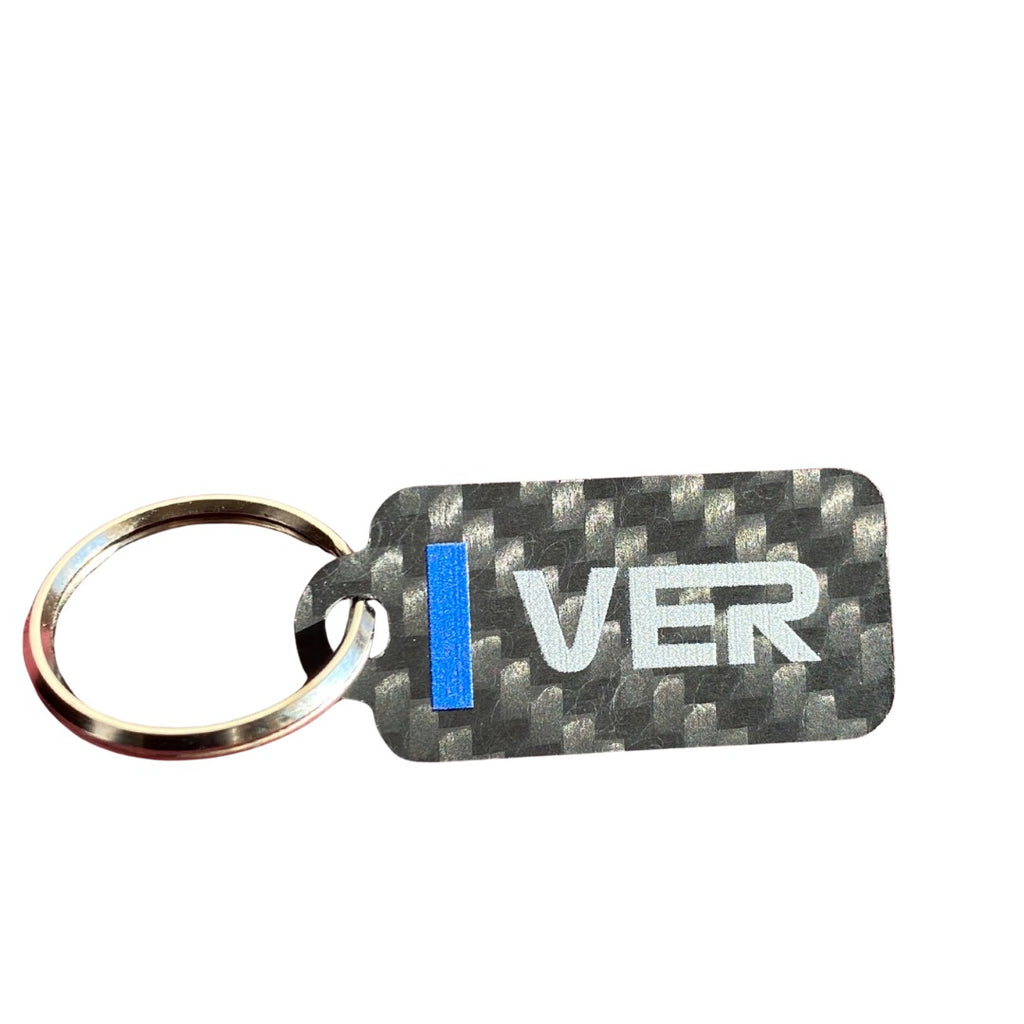 Max Verstappen Carbon Fiber Sleutelhanger – Premium F1 Accessoire - RaceRevolution