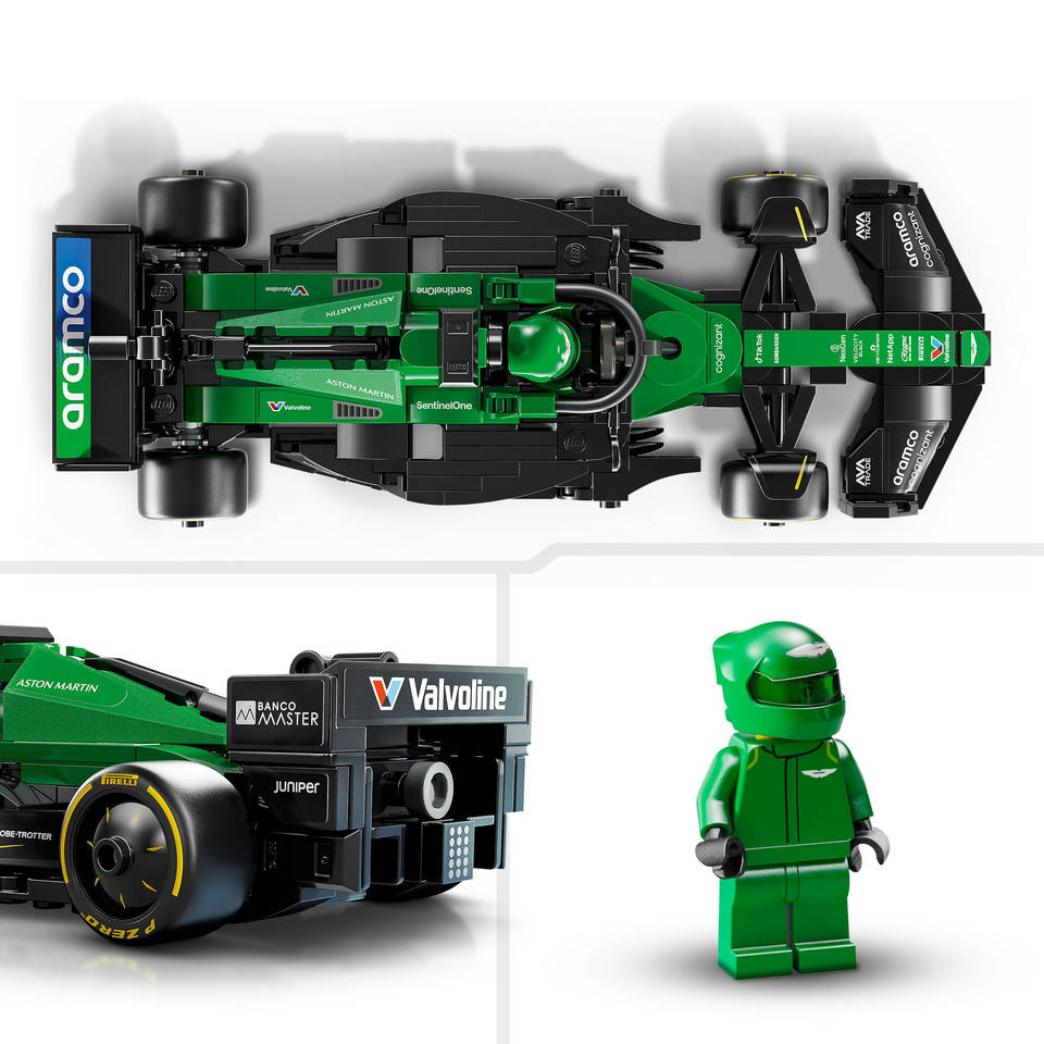LEGO Speed Champions Aston Martin Aramco F1 AMR24 racewagen 77245 - RaceRevolution