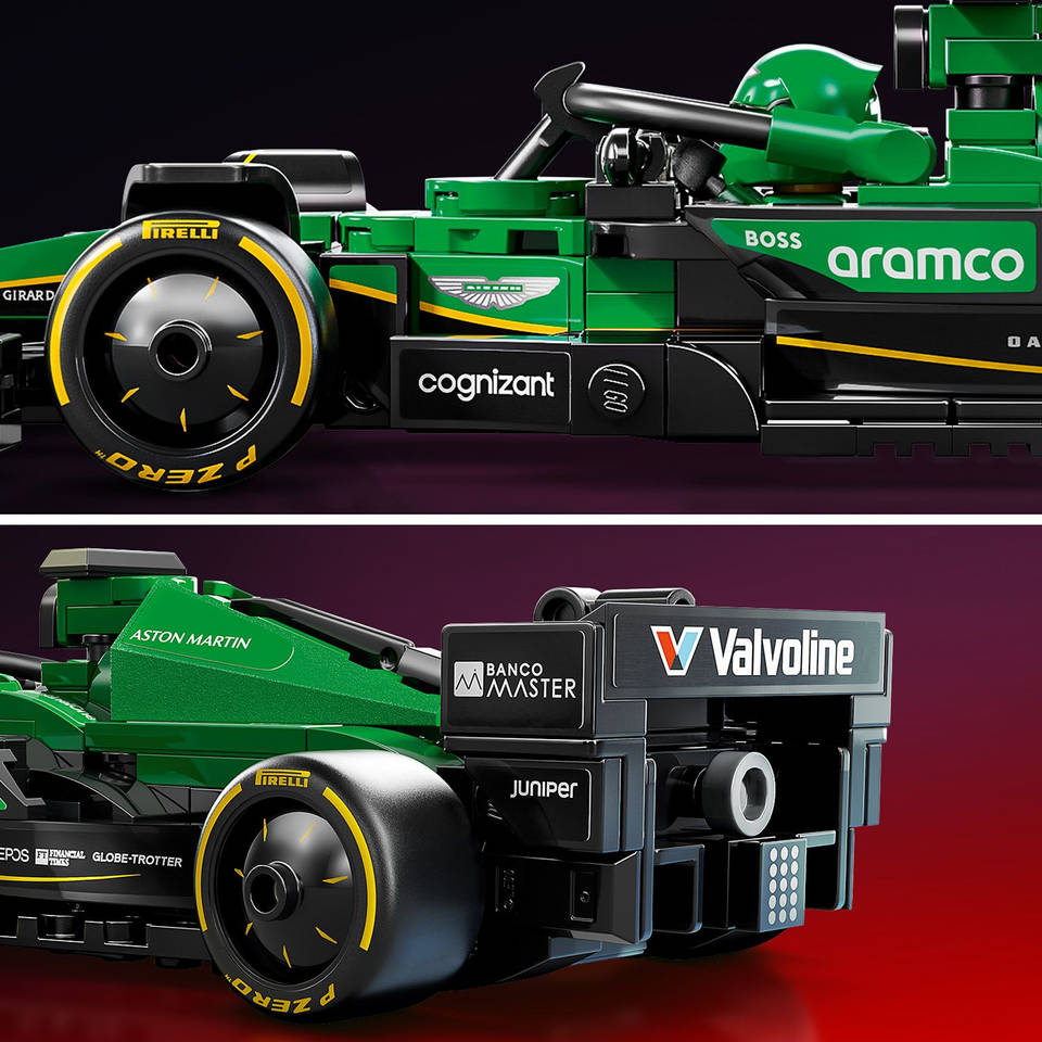 LEGO Speed Champions Aston Martin Aramco F1 AMR24 racewagen 77245 - RaceRevolution