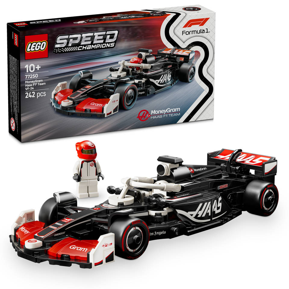 LEGO Speed Champions MoneyGram Haas F1 Team VF-24 racewagen 77250 - RaceRevolution