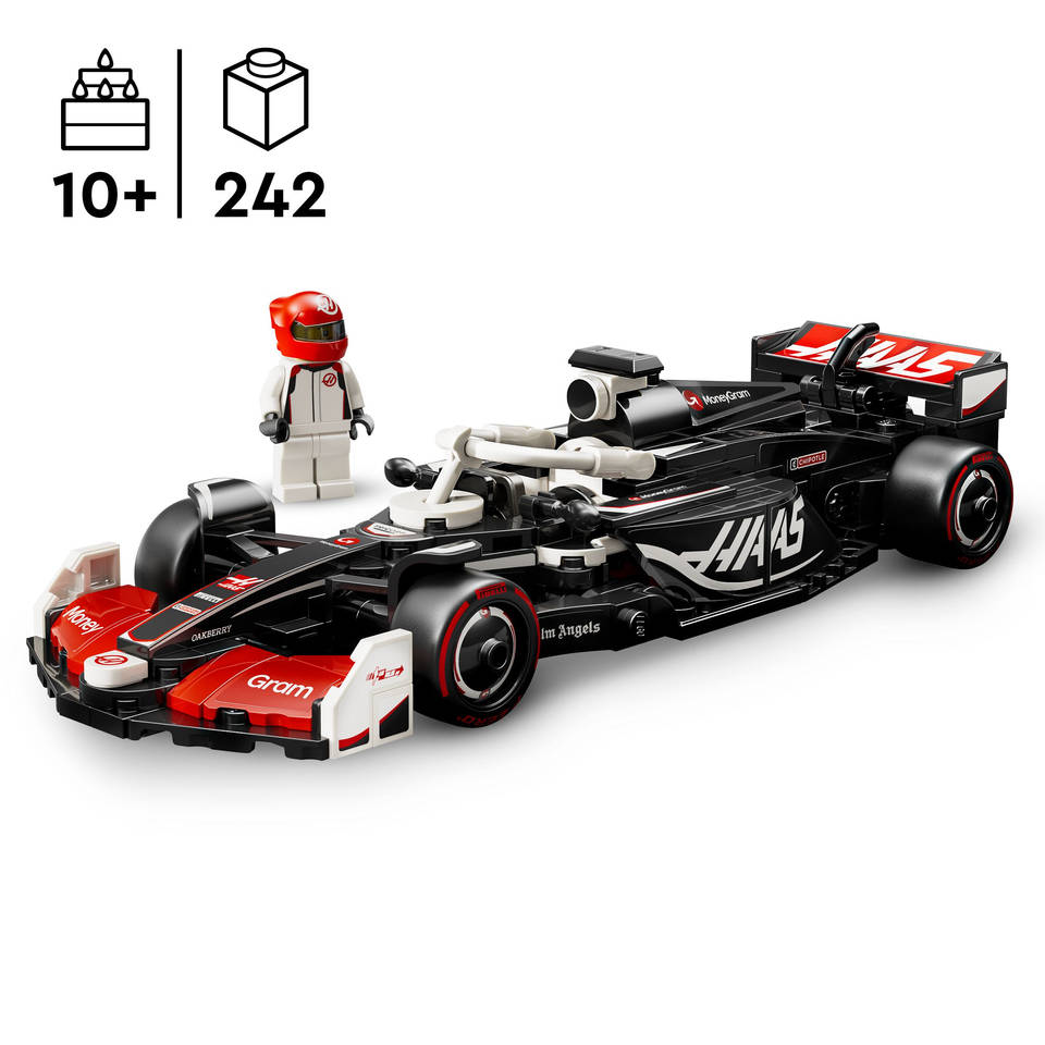 LEGO Speed Champions MoneyGram Haas F1 Team VF-24 racewagen 77250 - RaceRevolution