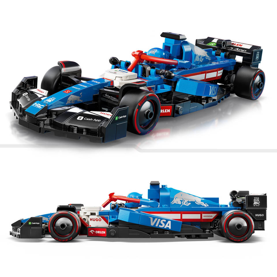 LEGO Speed Champions Visa Cash App RB VCARB 01 F1 racewagen 77246 - RaceRevolution