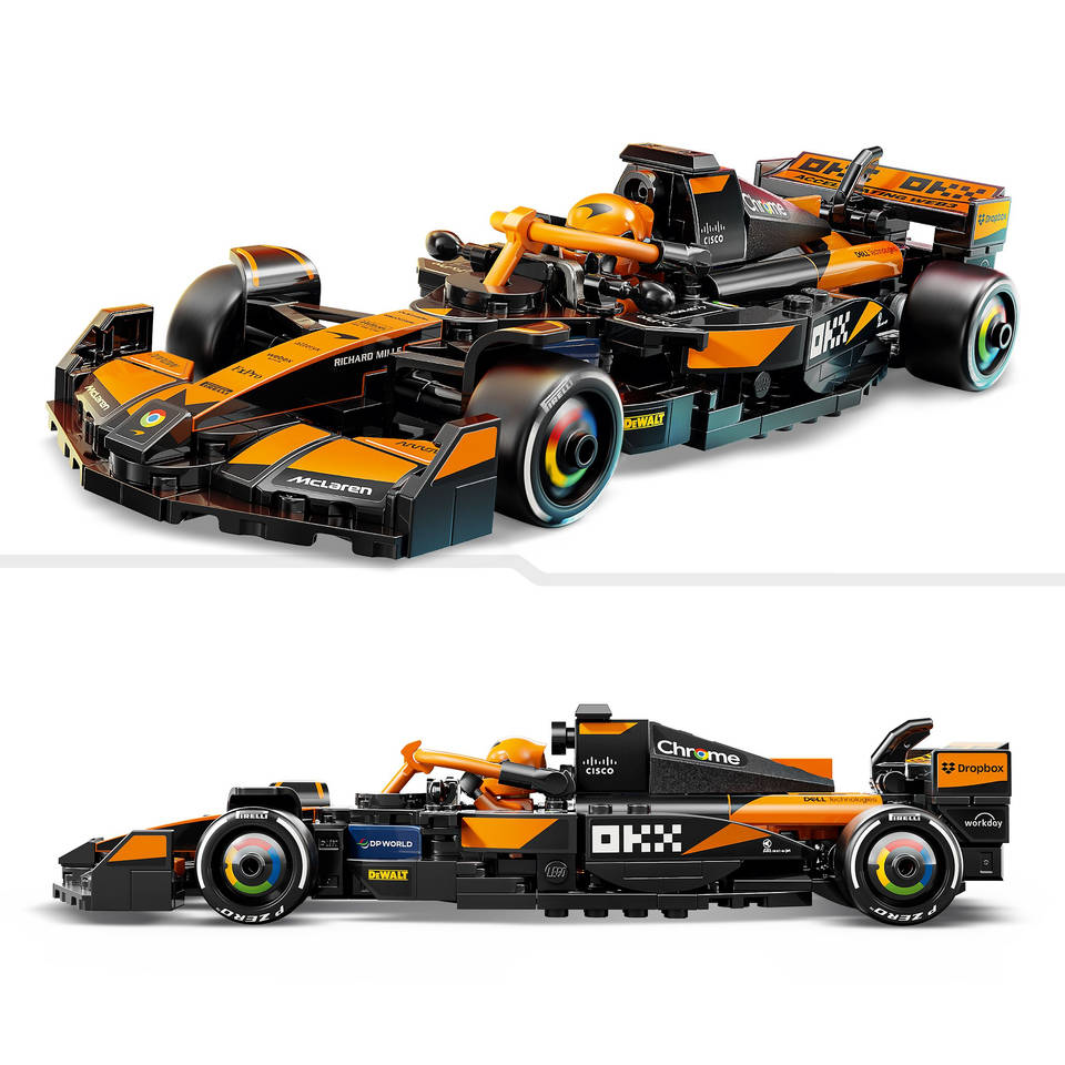 LEGO Speed Champions - McLaren F1® Team MCL38 Race Car 77251 - RaceRevolution