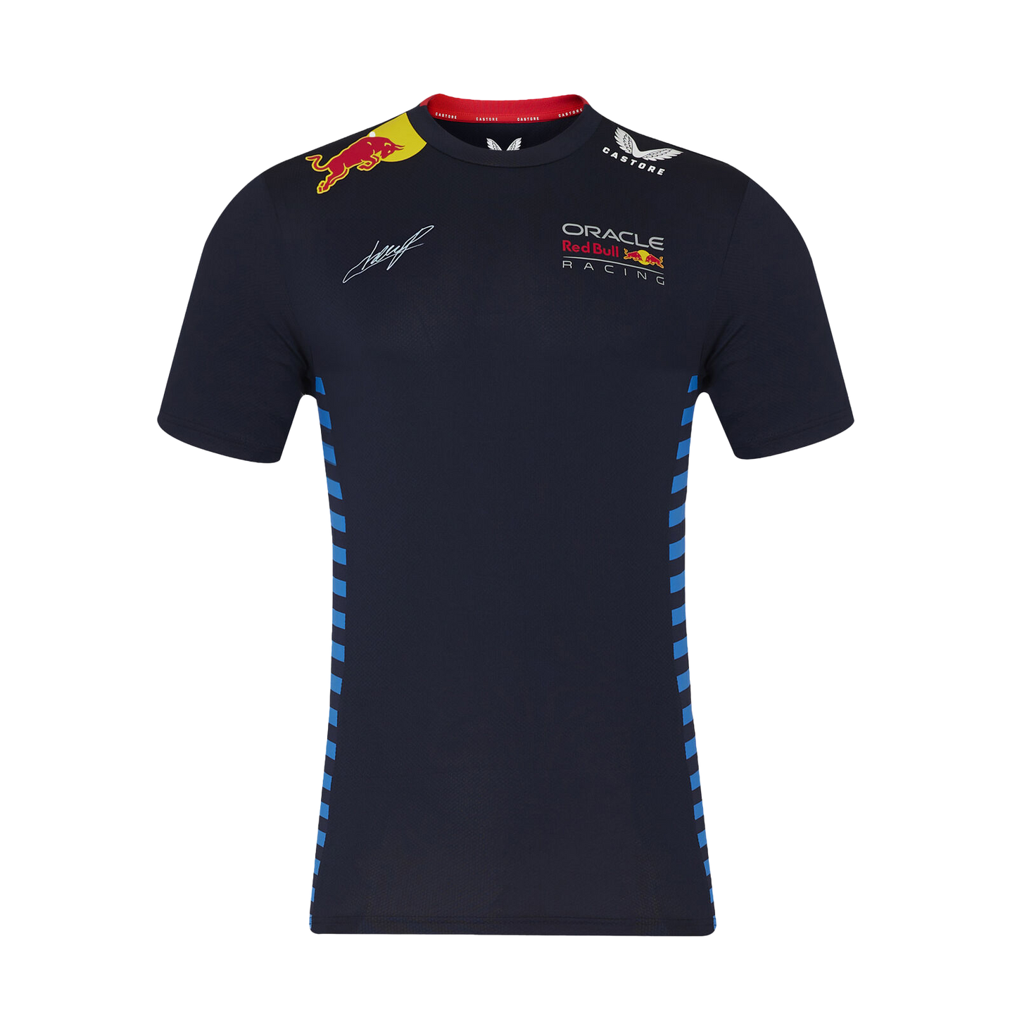 Heren - Red Bull Racing 2024 Driver T-shirt - Checo Perez - RaceRevolution