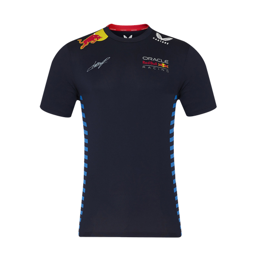 Heren - Red Bull Racing 2024 Driver T-shirt - Checo Perez - RaceRevolution