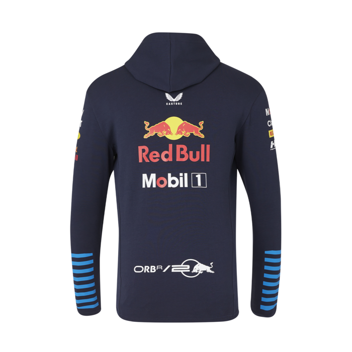 Heren - Red Bull Racing 2024 Team Full Zip Hoodie - RaceRevolution