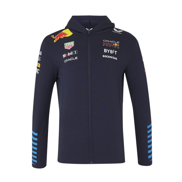 Heren - Red Bull Racing 2024 Team Full Zip Hoodie - RaceRevolution